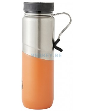 GOURDE ISOTHERME EN INOX - 0,76 litre : Couleur orange