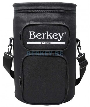 SACOCHE NOIRE POUR BIG BERKEY : Avec son rangement pour les filtres Black Berkey (Réf. : BIGBERKEYTOTEBLK).